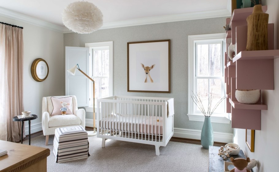 Детская для младенца интерьер