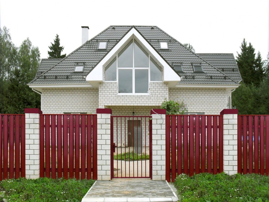 Штакетник RAL 7004