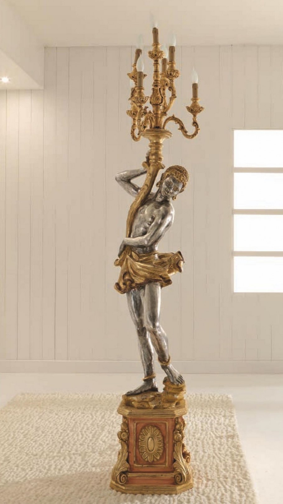 Лампа интерьерная скульптура