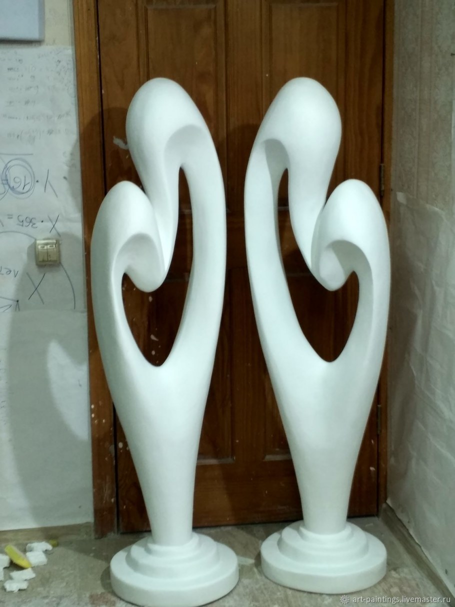 Фигуры из гипса напольные