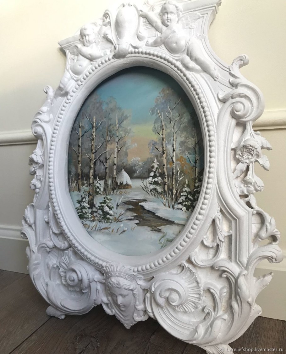 Гипсовые фигурки ангелов