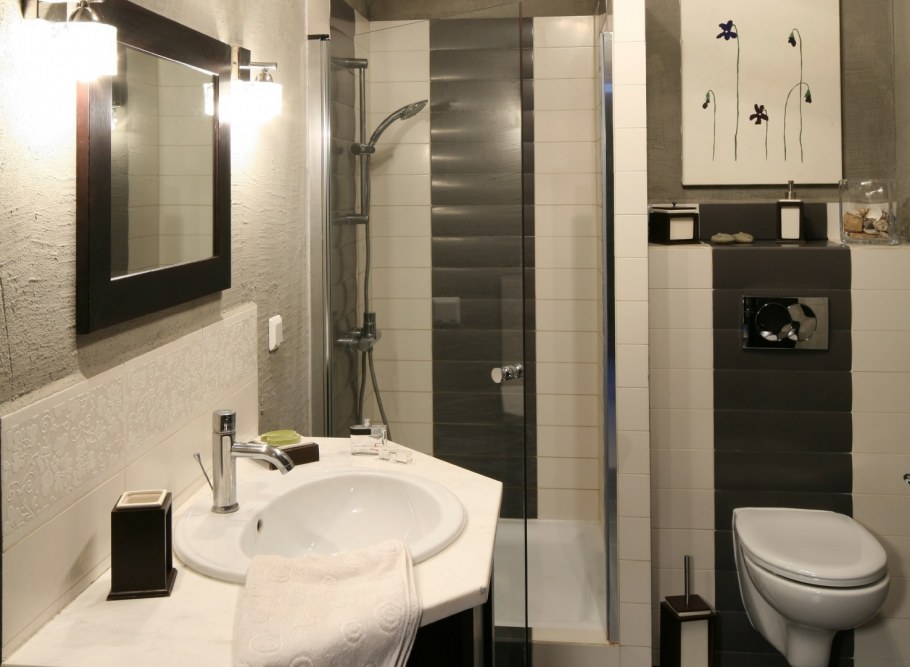 Стильная маленькая ванна