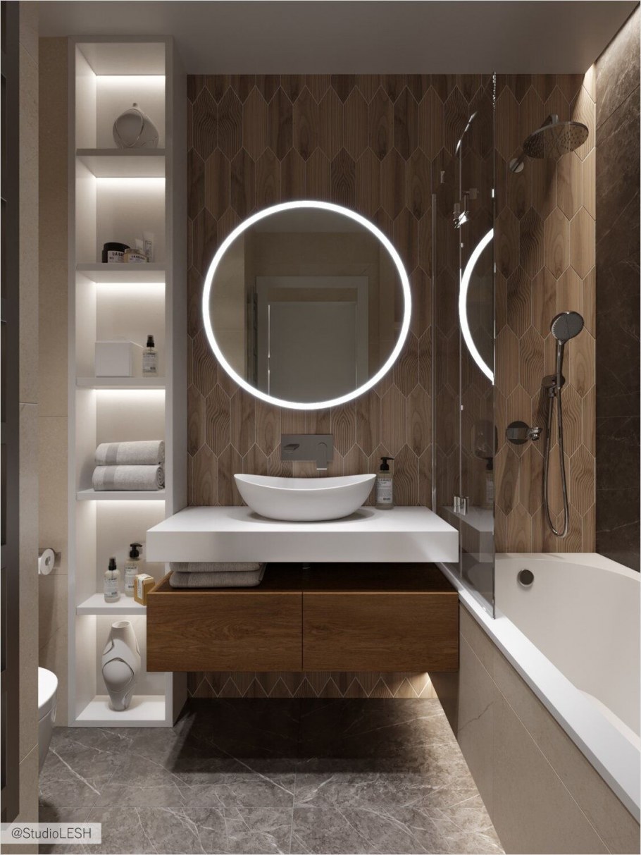 Санузел в современном стиле 2020