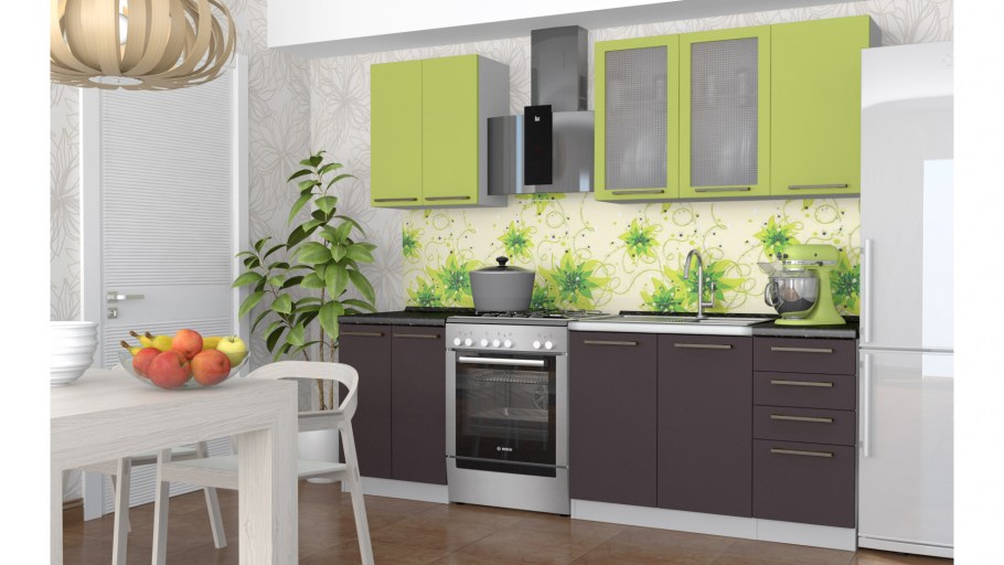 Кухня Лира ваниль/латте