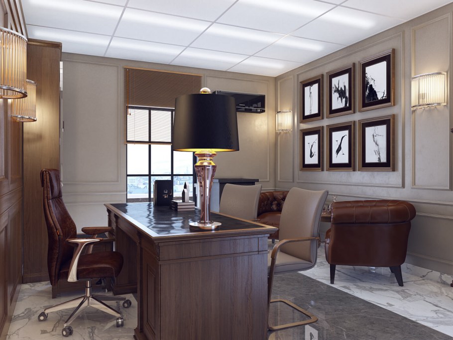 Интерьер адвокатского кабинета