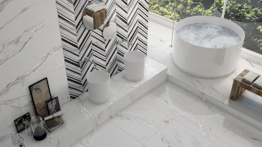 Керамогранит Kerranova / Керранова Marble trend Carrara LR