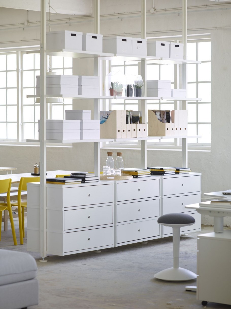 Стеллаж икеа каллакс перегородка