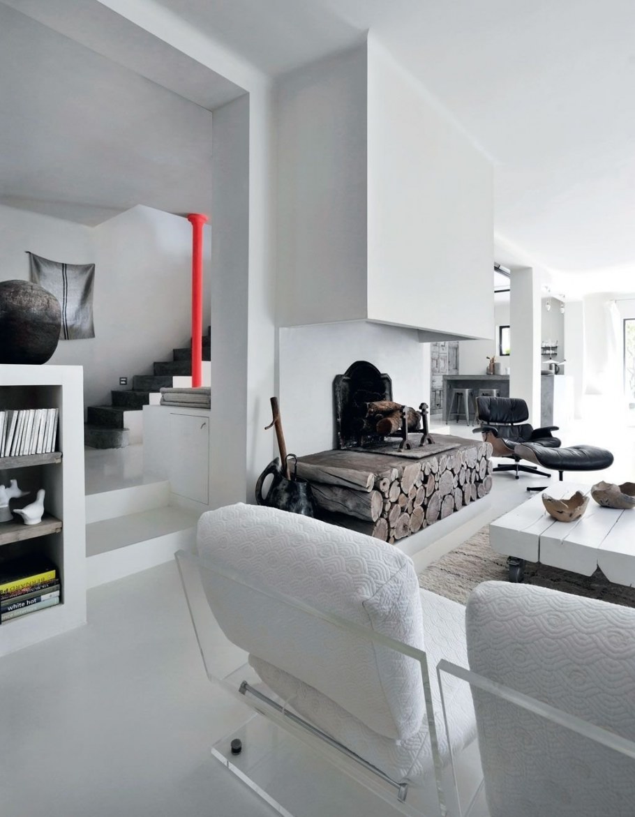 Монохромный Минимализм в интерьере