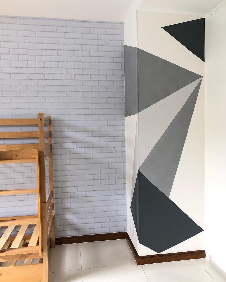 Прихожая в геометрическом стиле