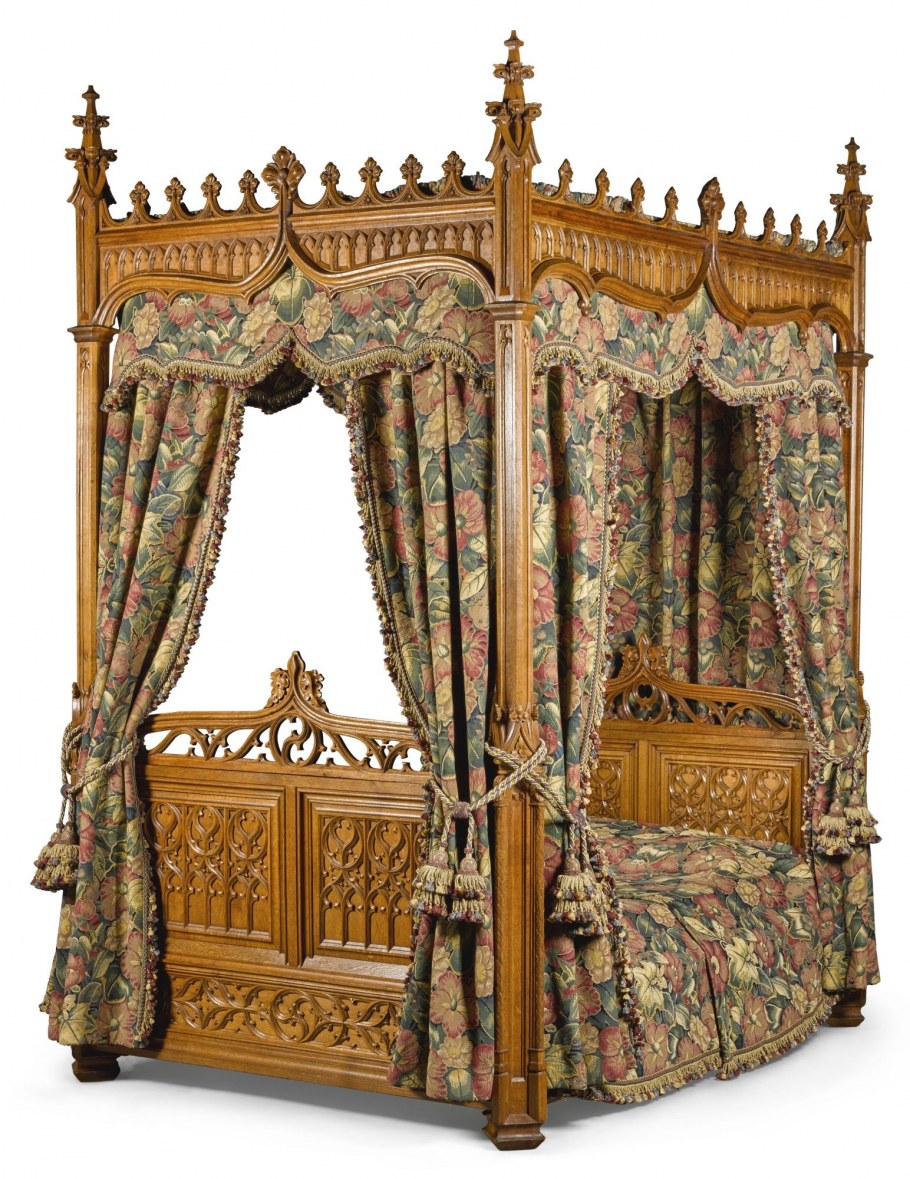 Викторианская Готика спальня арт