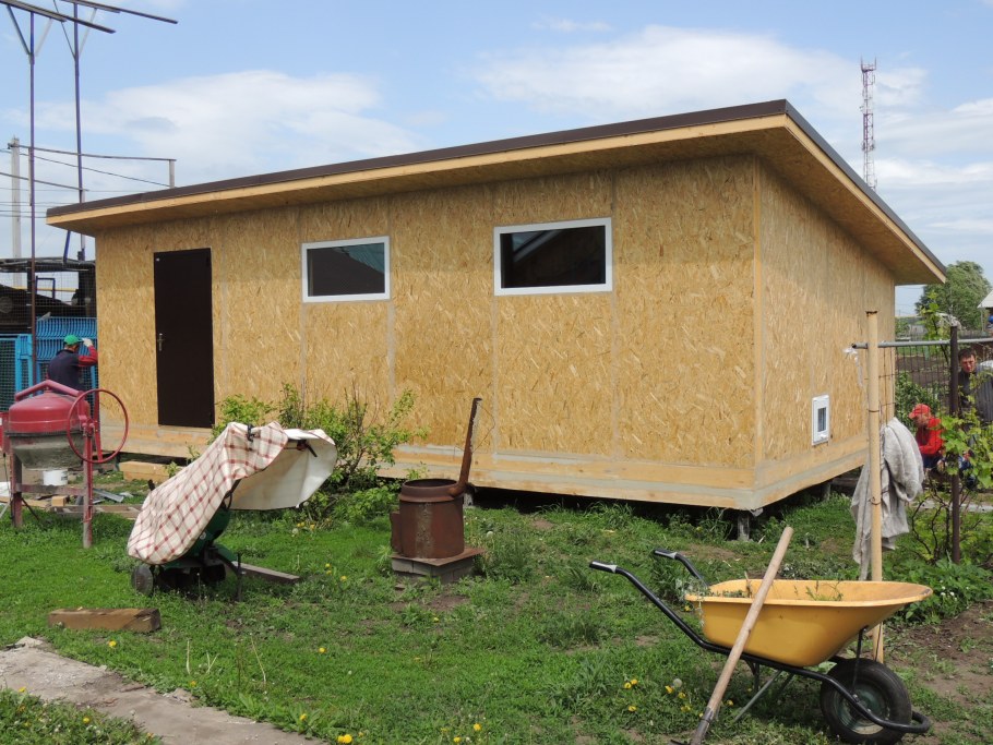 Вагончик из СИП панелей