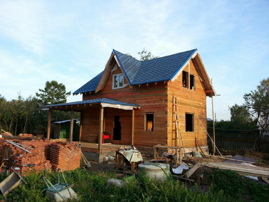 Стройка дачных домов
