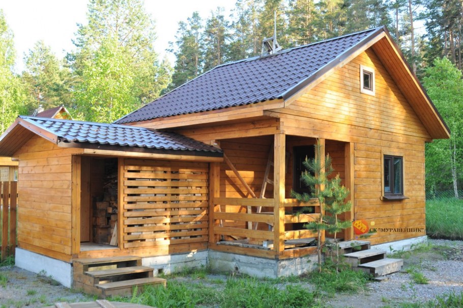 Дачный домик баня