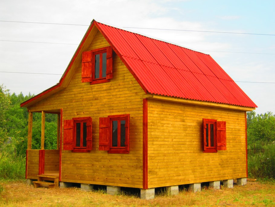 Стройка дачного домика