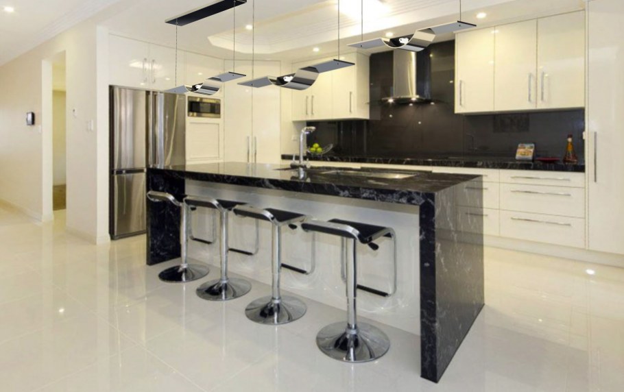 Планировка кухни объединенной с балконом