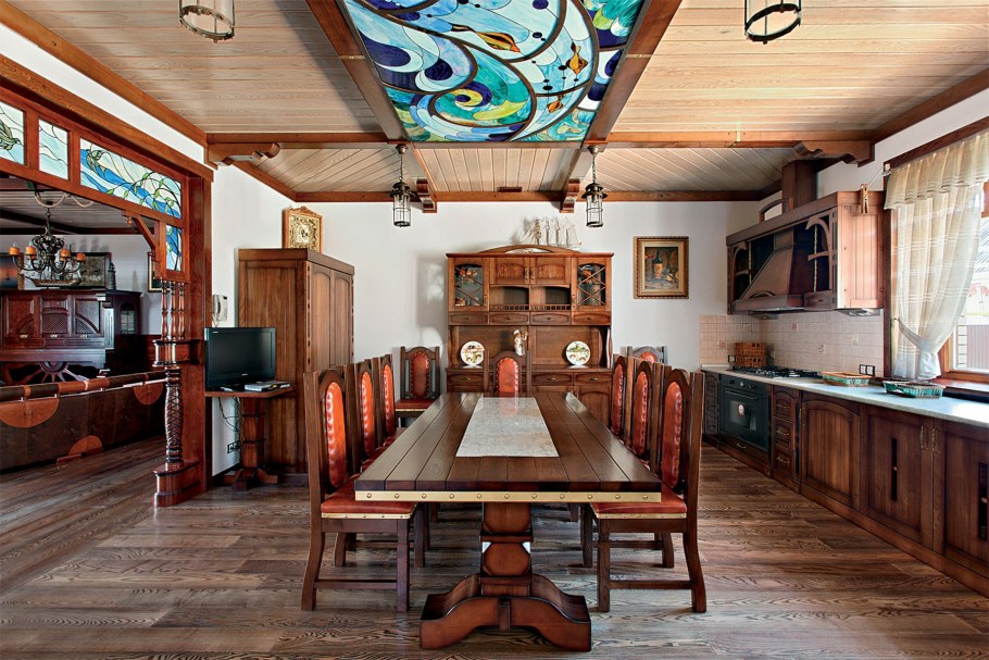 Кухня в пиратском стиле