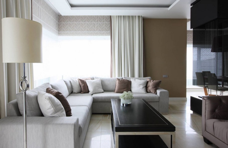 Подоконник диван в интерьере