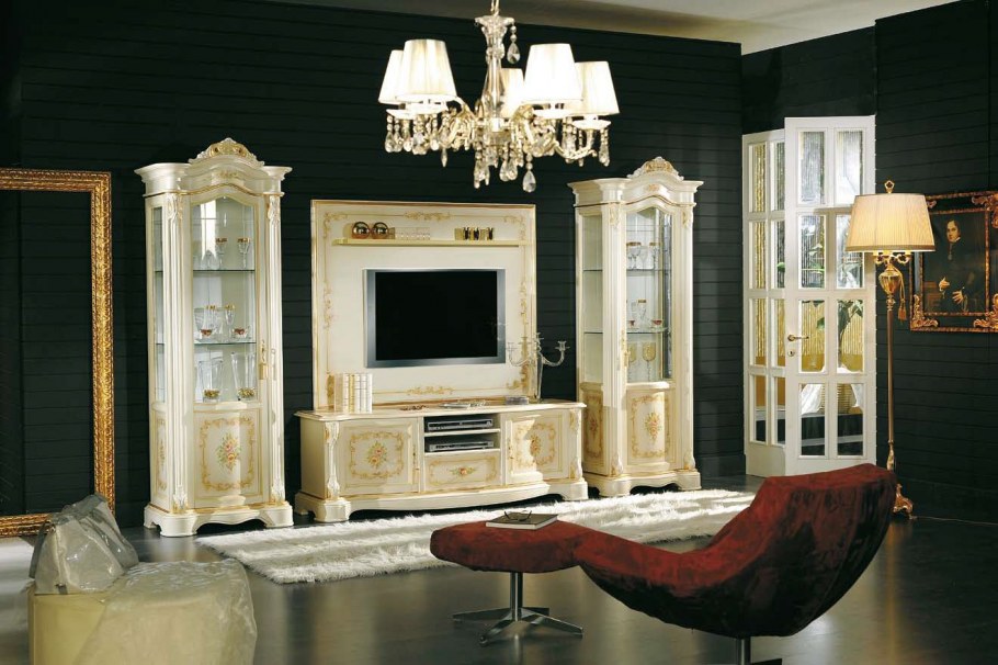 Гостиная Verona итальянская мебель фабрики «Giulia casa (Vaccari Inc