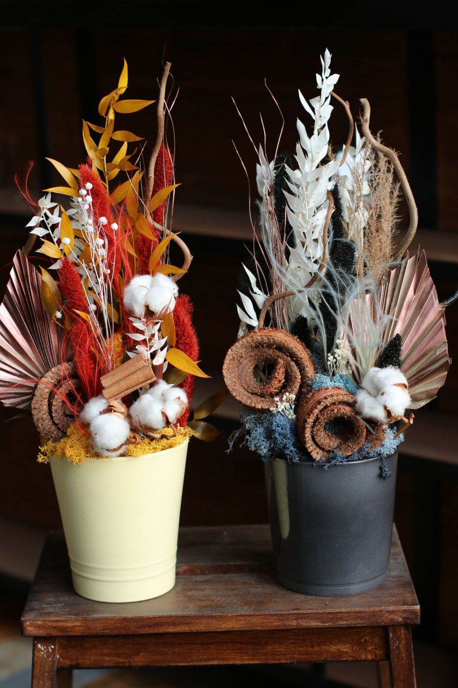 Композиции из сухоцветов