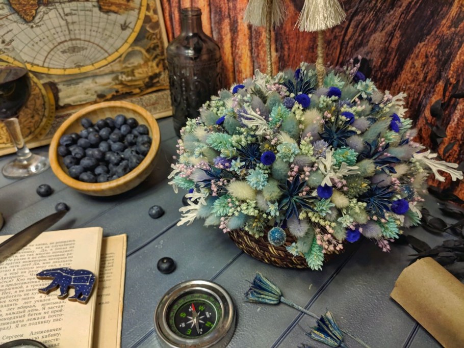 Букеты и композиции из сухоцветов