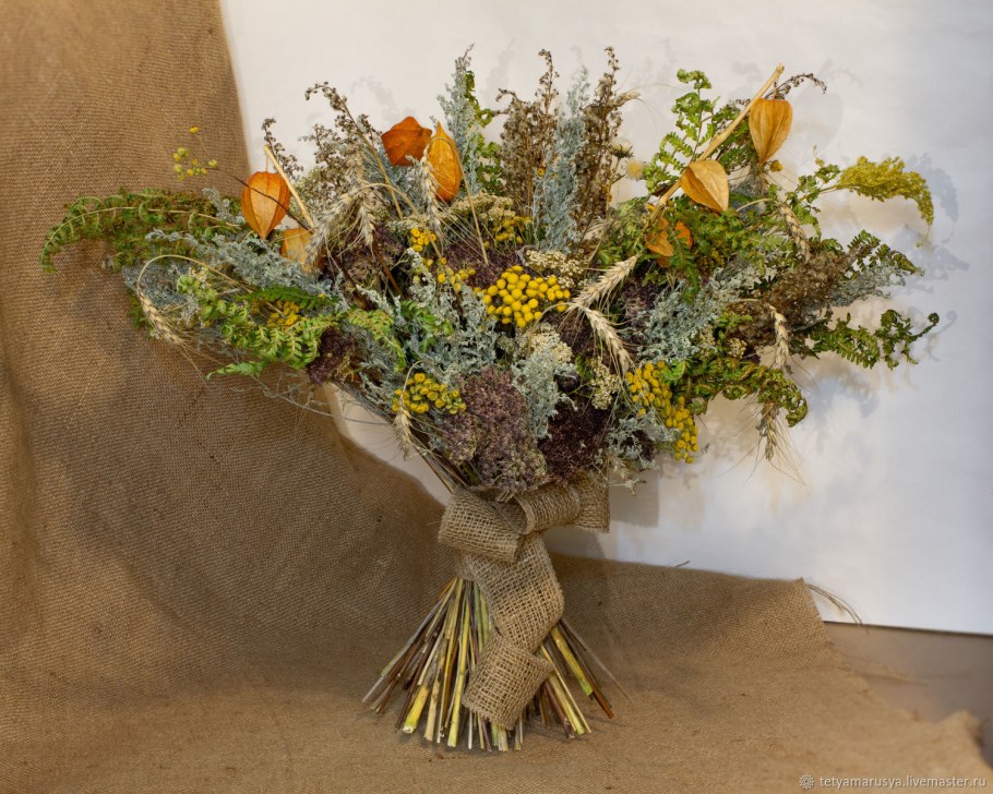 Венок сухостой