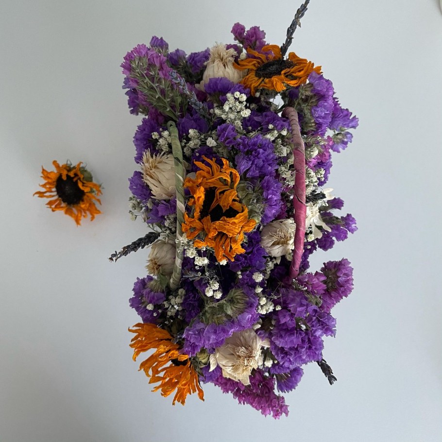 Сухоцветы Сканди стиль