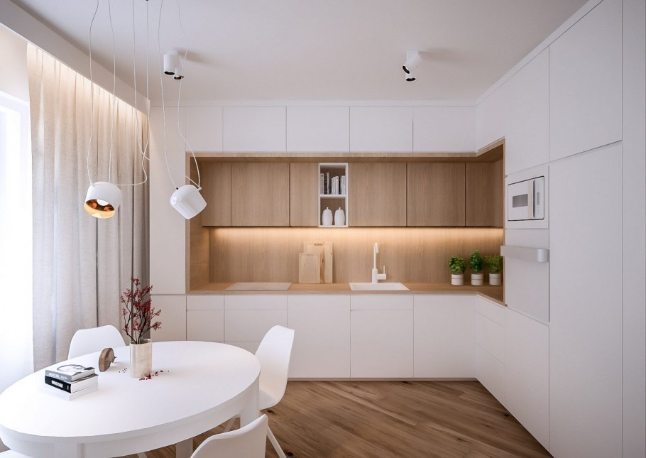 Кухня под потолок