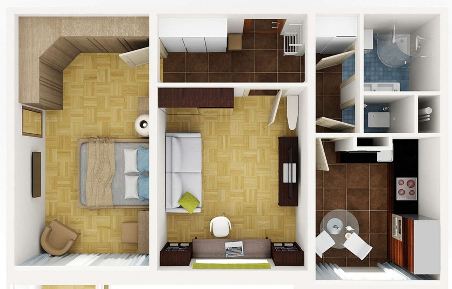 Ленинградский проект квартир ванная