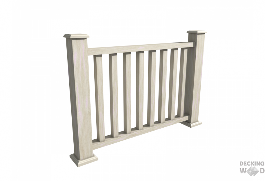 Ограждение из ДПК Woodvex