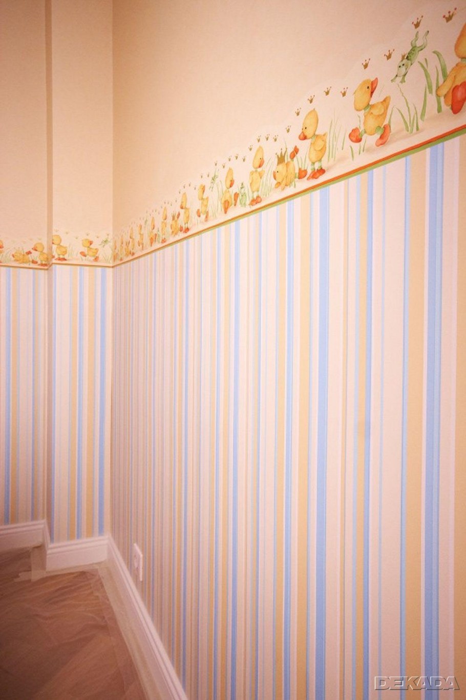 Вертикальные полосы в интерьере