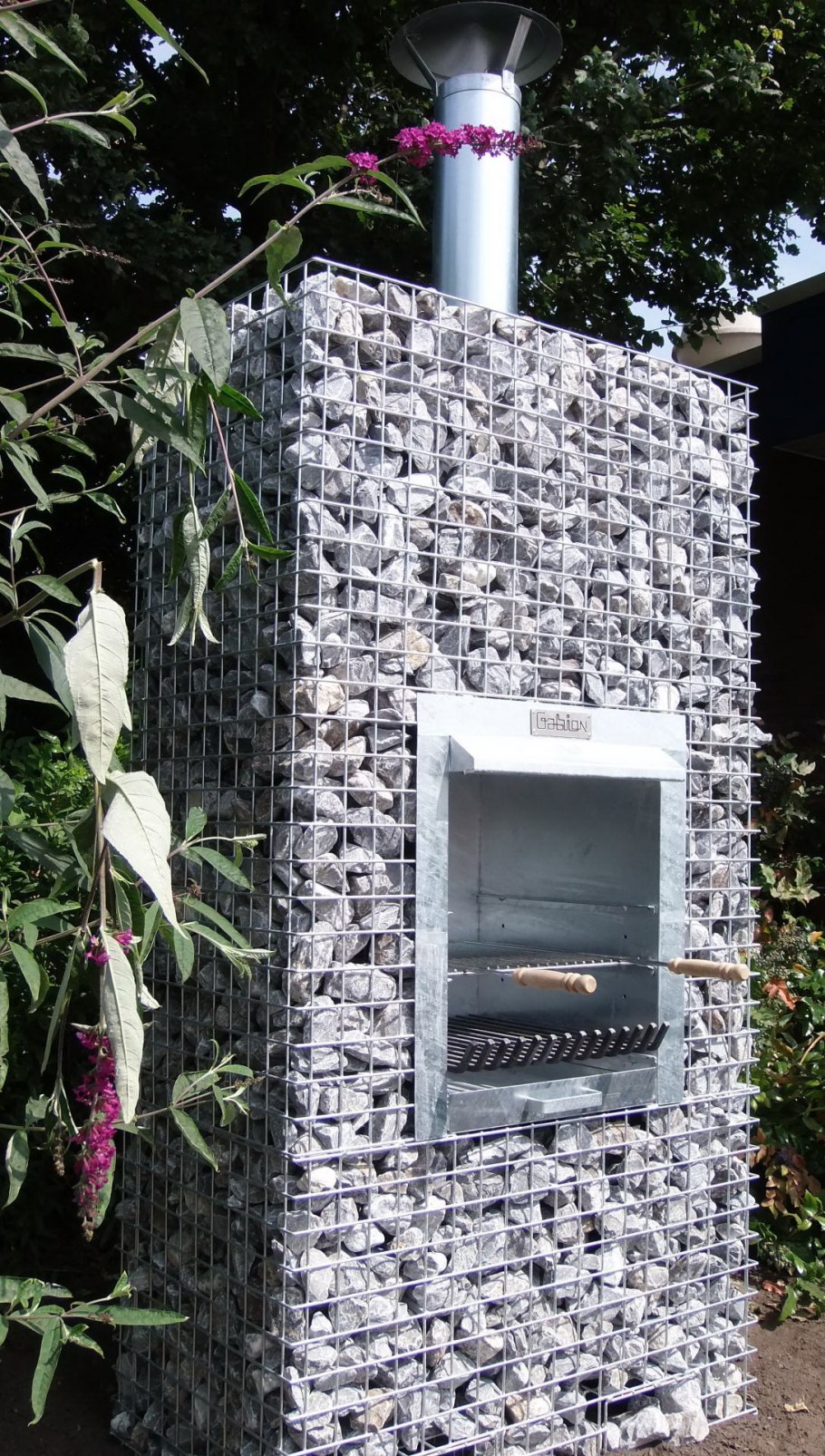 Габион мангал