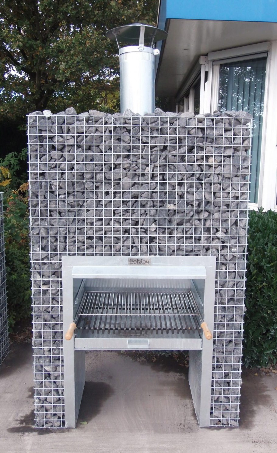 Костровище габион