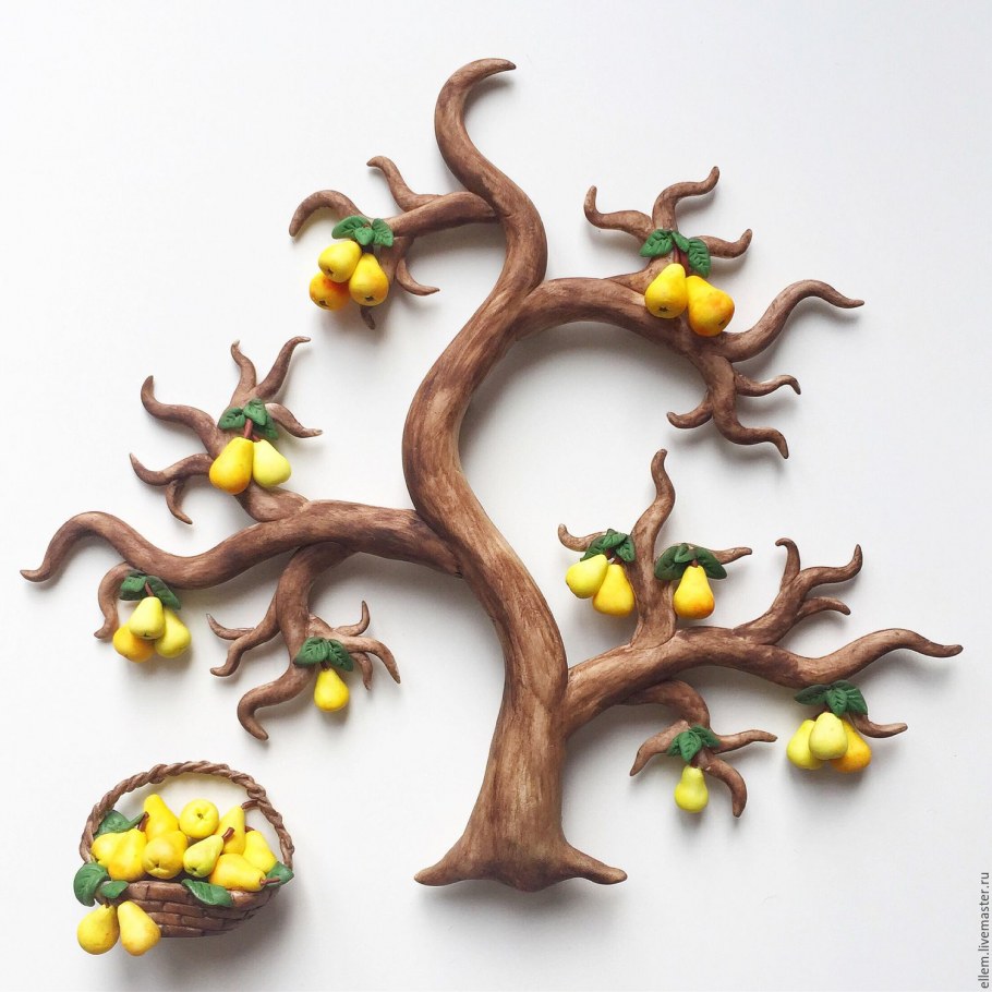 Кованое дерево на стену