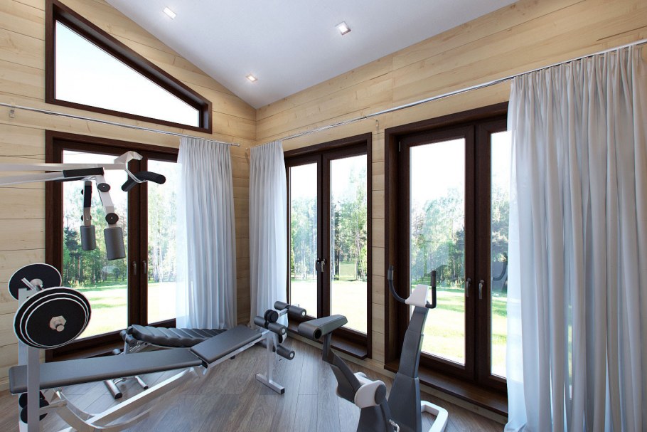 Спортзал в коттедже