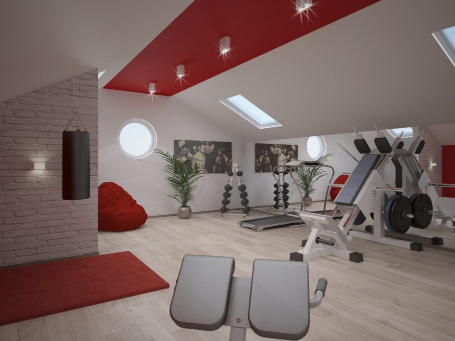 Спортзал в коттедже