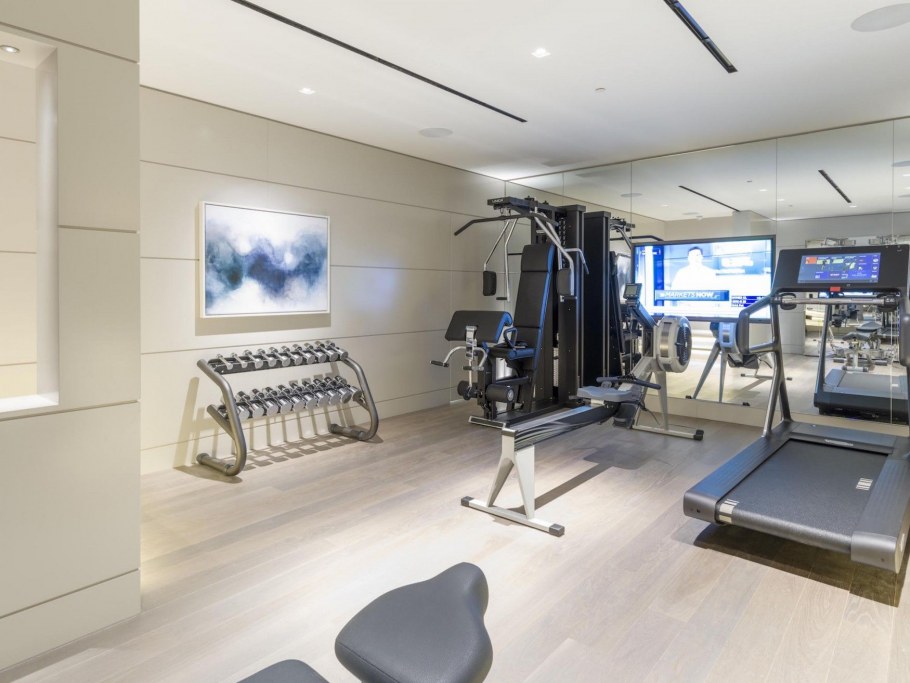 Спортзал в особняке