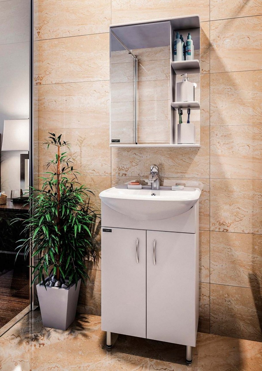 Зеркало-шкаф Санта Ника 50 фацет l