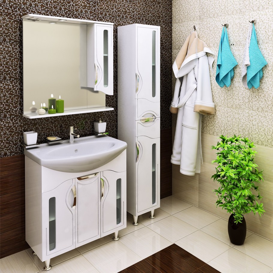 Мебель для ванной Руно Толедо 75