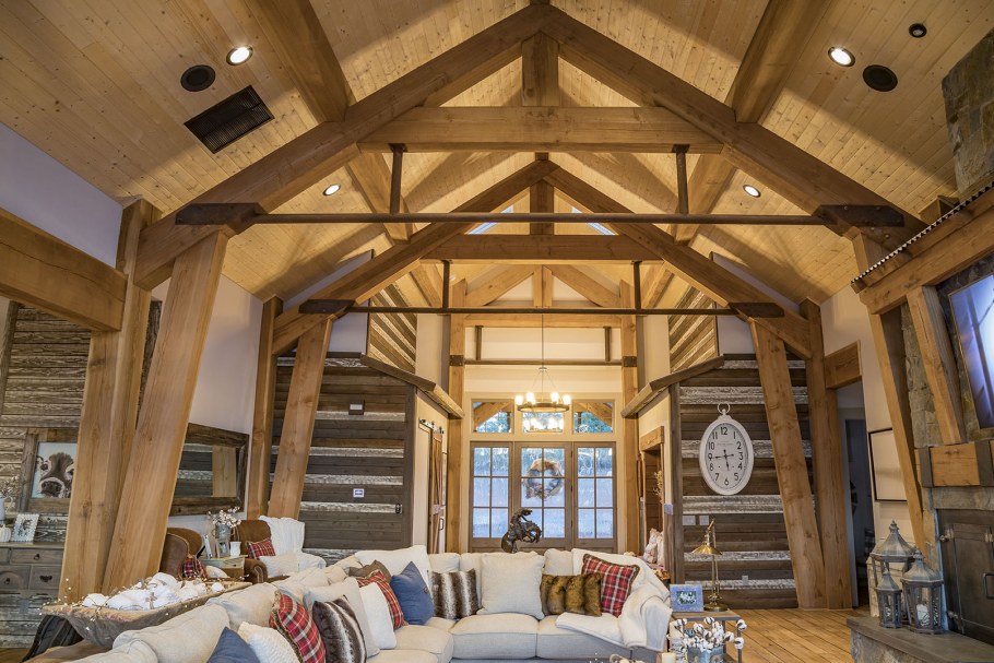 Мансарда в стиле фахверк