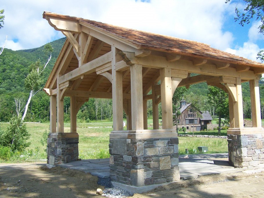 Терраса Тимбер фрейм