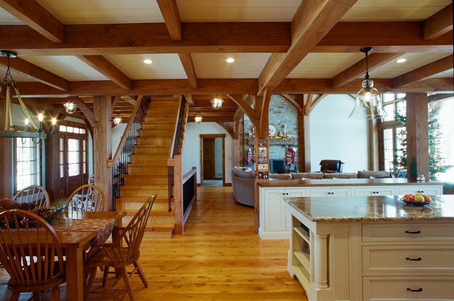 Тимбер фрейм козырек