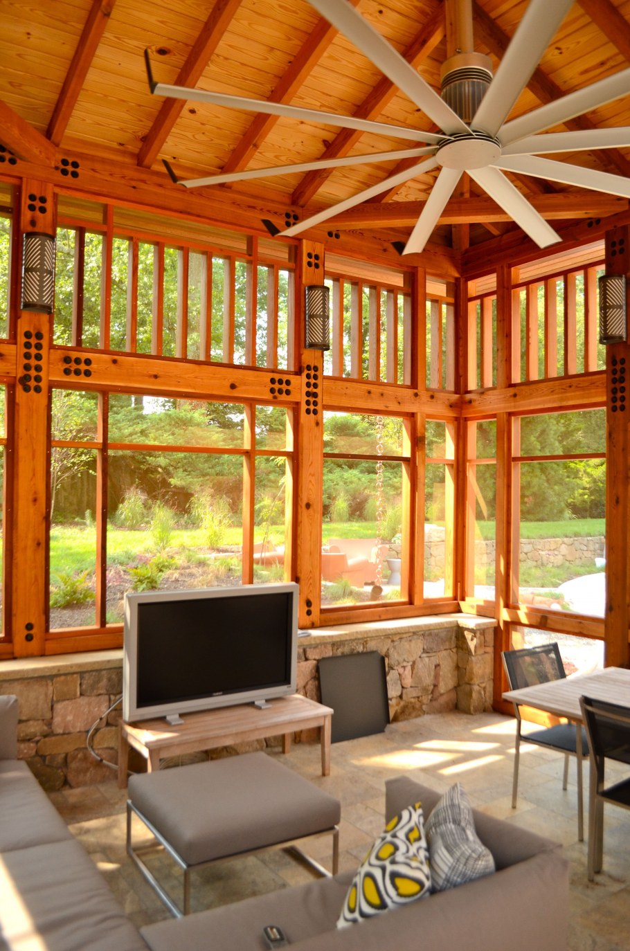 Веранда фахверк