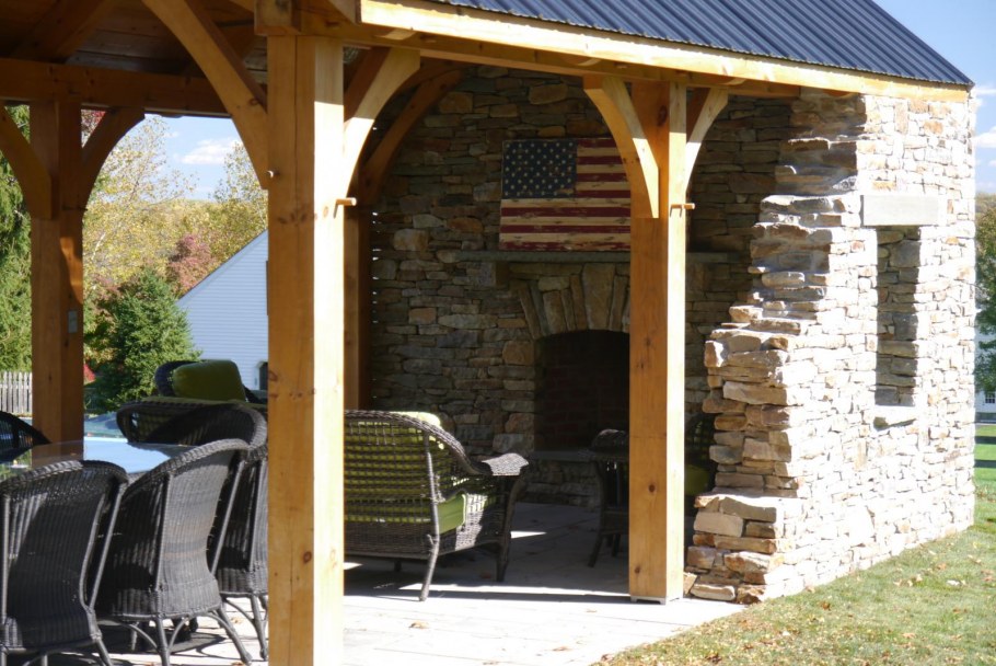 Timberframe беседка