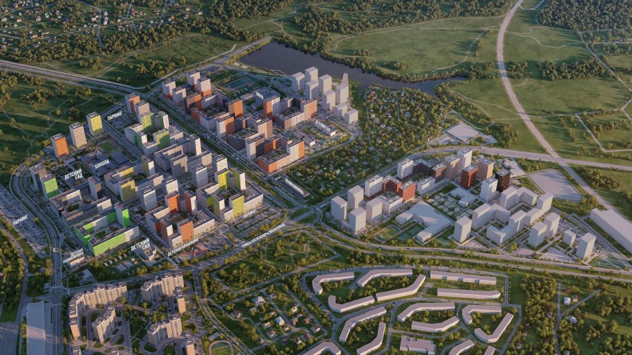 Испанские кварталы Москва теплый стан