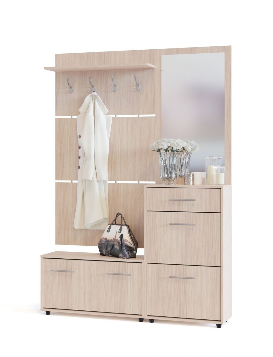 Модульная прихожая Эстель Лайт