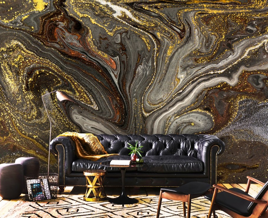 Розовые мраморные стены