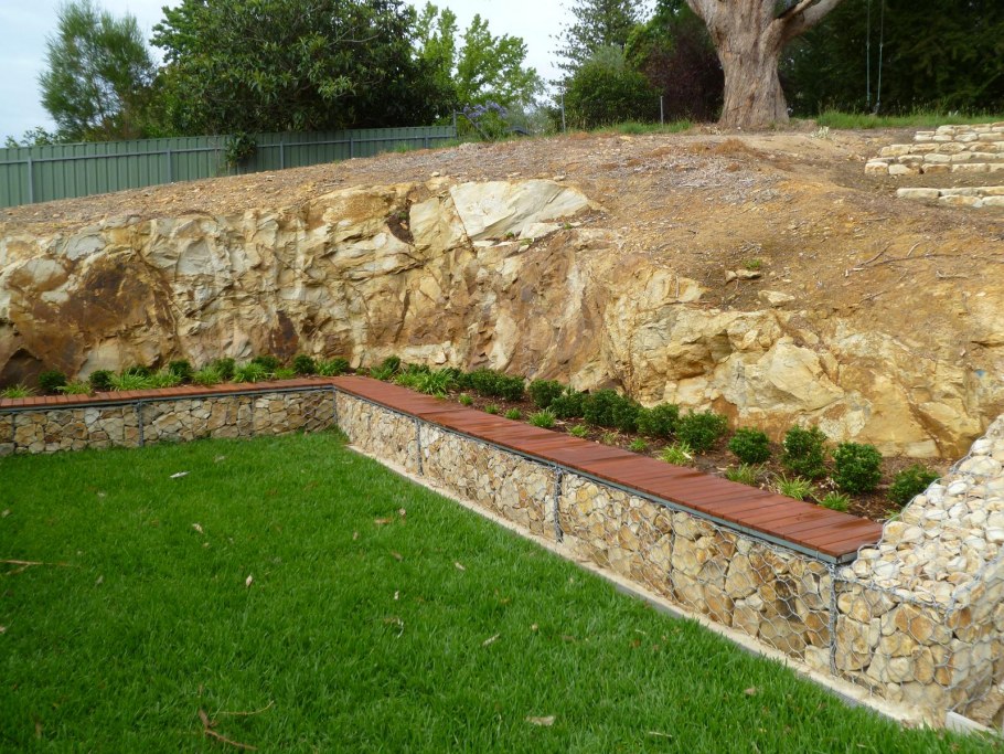 Габионы в ландшафтном