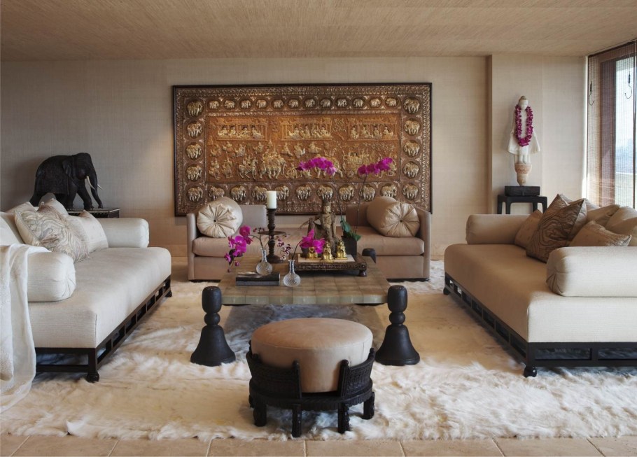 Персидский ковер в интерьере