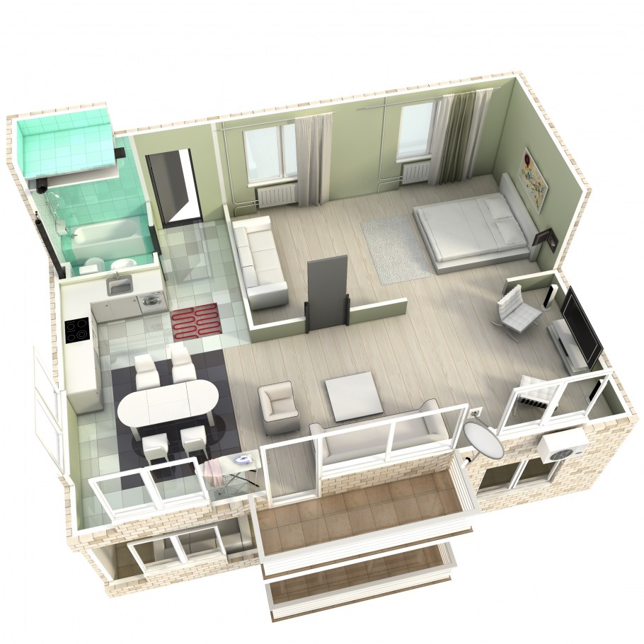 Модель квартиры