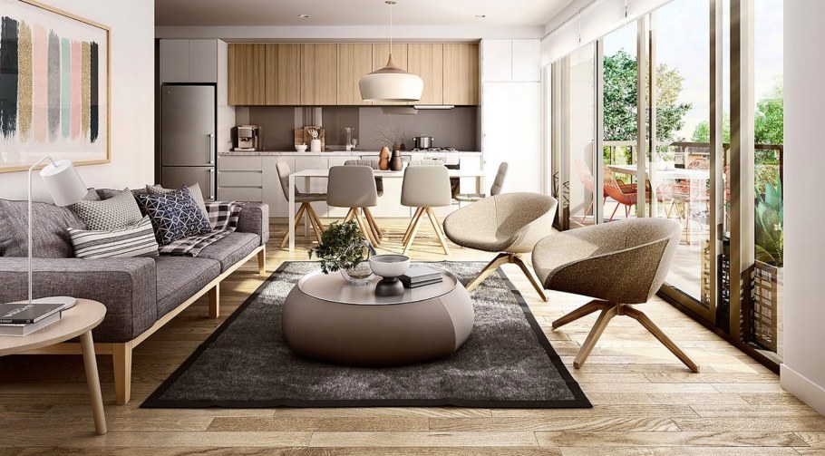 Рендер интерьера в 3ds Max